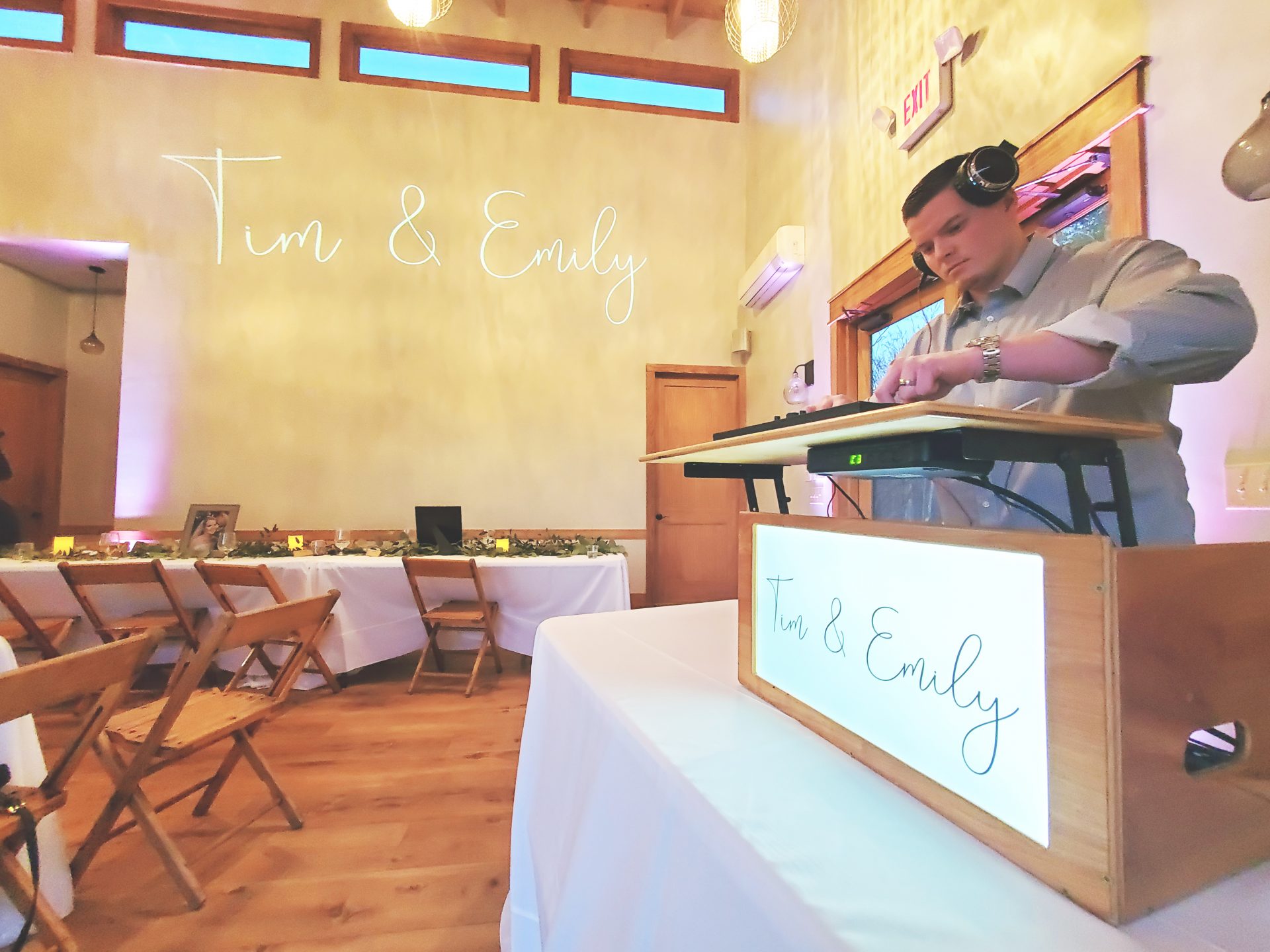 Wedding at Juliette Chapel Atlanta Wedding DJ DJ Cuttlefish Dj